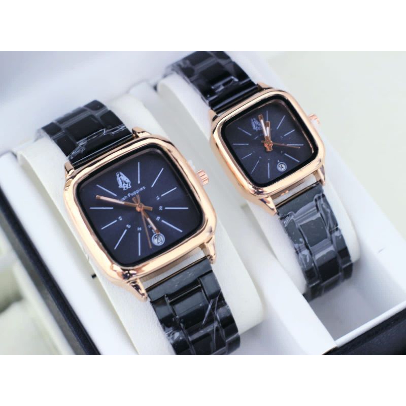 jam tangan couple hush puppies /no box