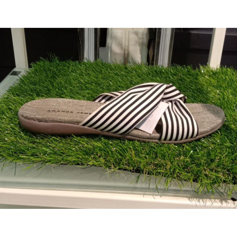 SANDAL TALI SILANG SANDAL FLAT || SANDA TALI SILANG AMANDA JANE'S ORIGINAL || SANDAL FLAT WANITA