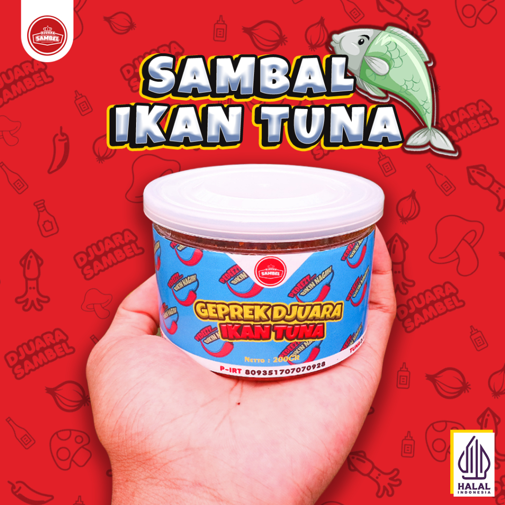 

Sambal Geprek Djuara Ikan Tuna / Sambal Ikan Tuna / Sambal Homemade