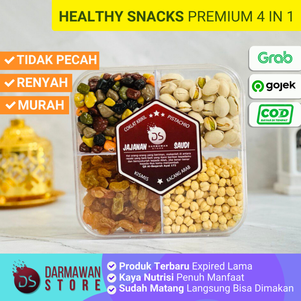 

Healthy Snack / Assorted Snack / Snack 4 in 1