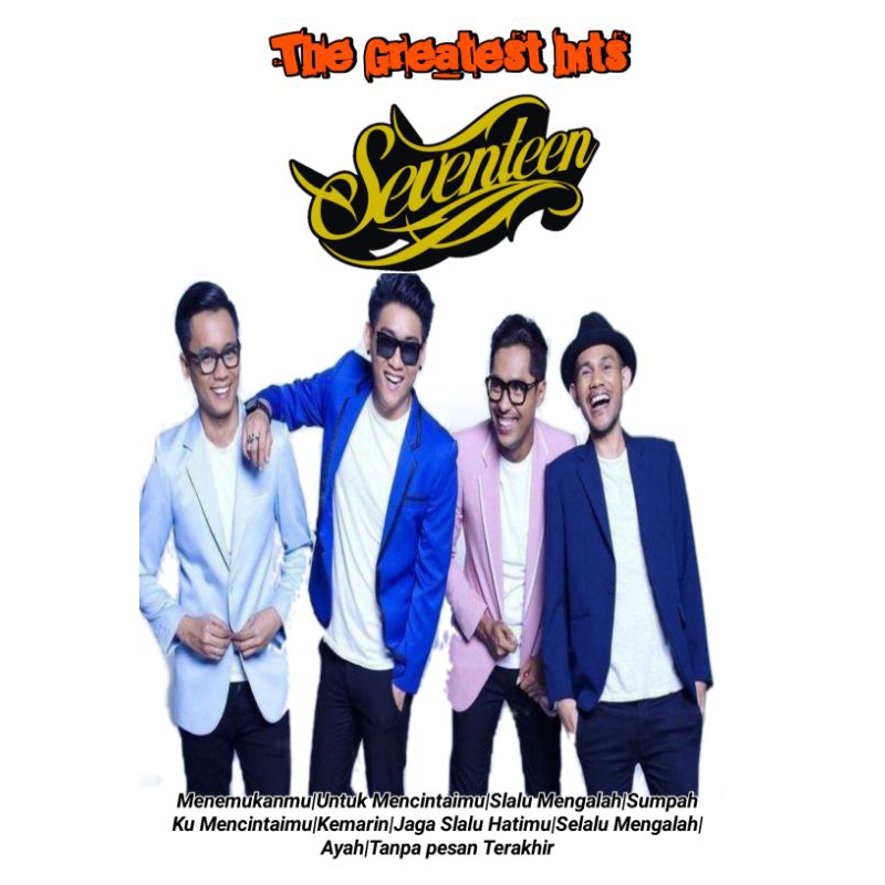 KASET dvd lagu musik hits POP INDONESIA seventeen terbaru - kaset dvd lagu karaoke - best of the bes