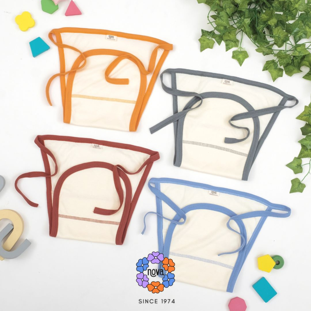 Nova Baby Popok Tali Bayi Ezy Cotton Diapers Natural Series Perlengkapan Bayi Newborn