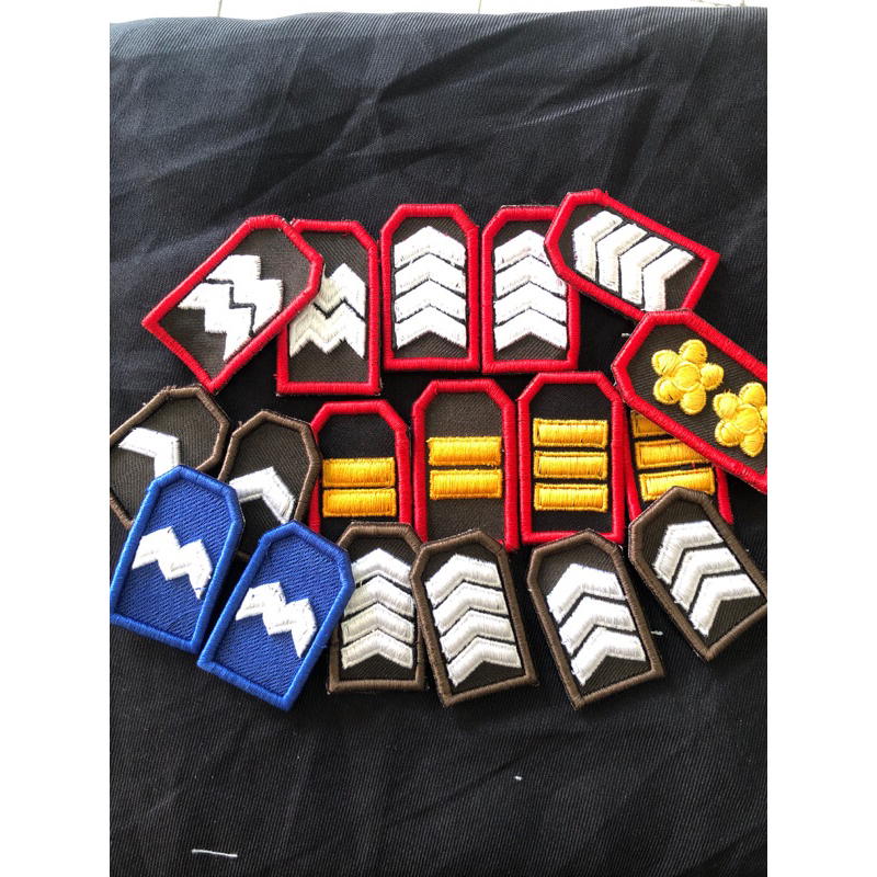 CUSTOM BORDIR PANGKAT POLRI-POLAIRTIMBUL