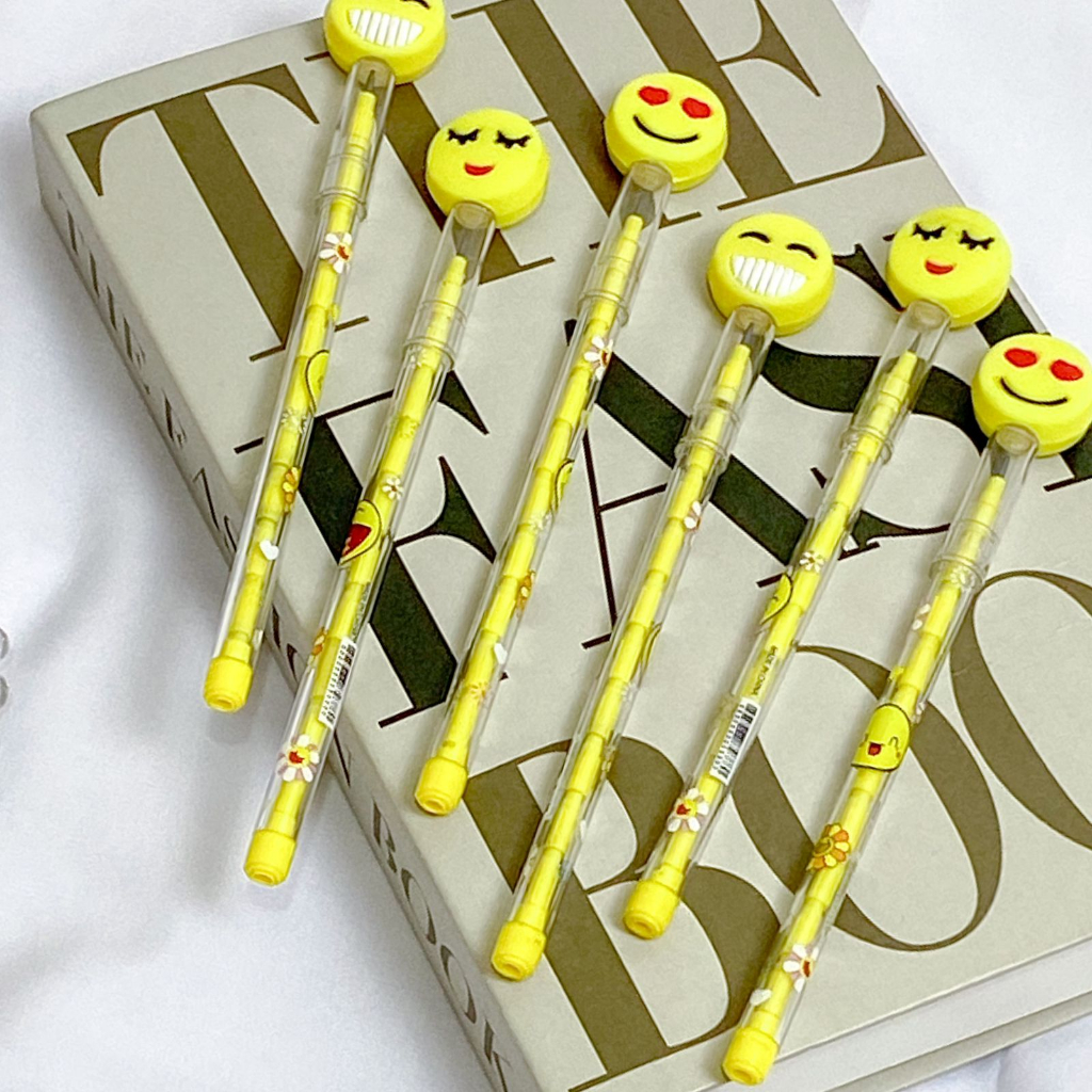 

4 / 8 / 12 PCS LUSINAN PENSIL PELURU PELOR KARAKTER EMOJI IMUT LUCU UNIK PERLENGKAPAN SEKOLAH TERBARU DAN GROSIRAN TERMURAH BISA COD