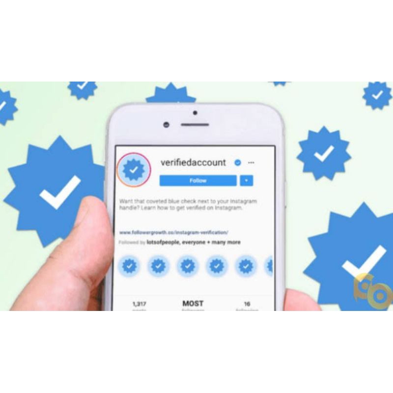 Centang Biru 1nstagram