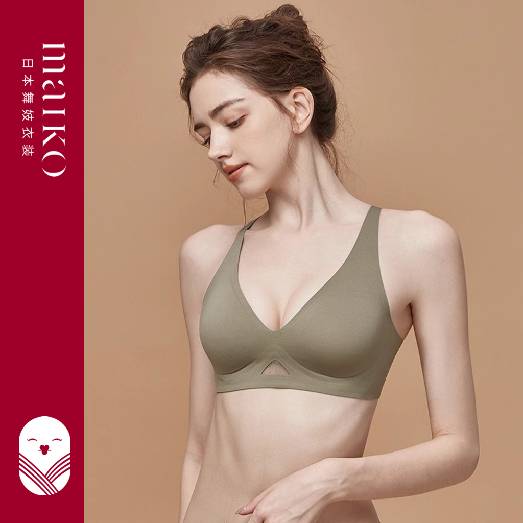 [ MAIKO JAPAN ] Lovey Bra BH Push Up Tanpa Kawat Wanita Bikini Sport Beha Lingerie Korea Fashion Bra
