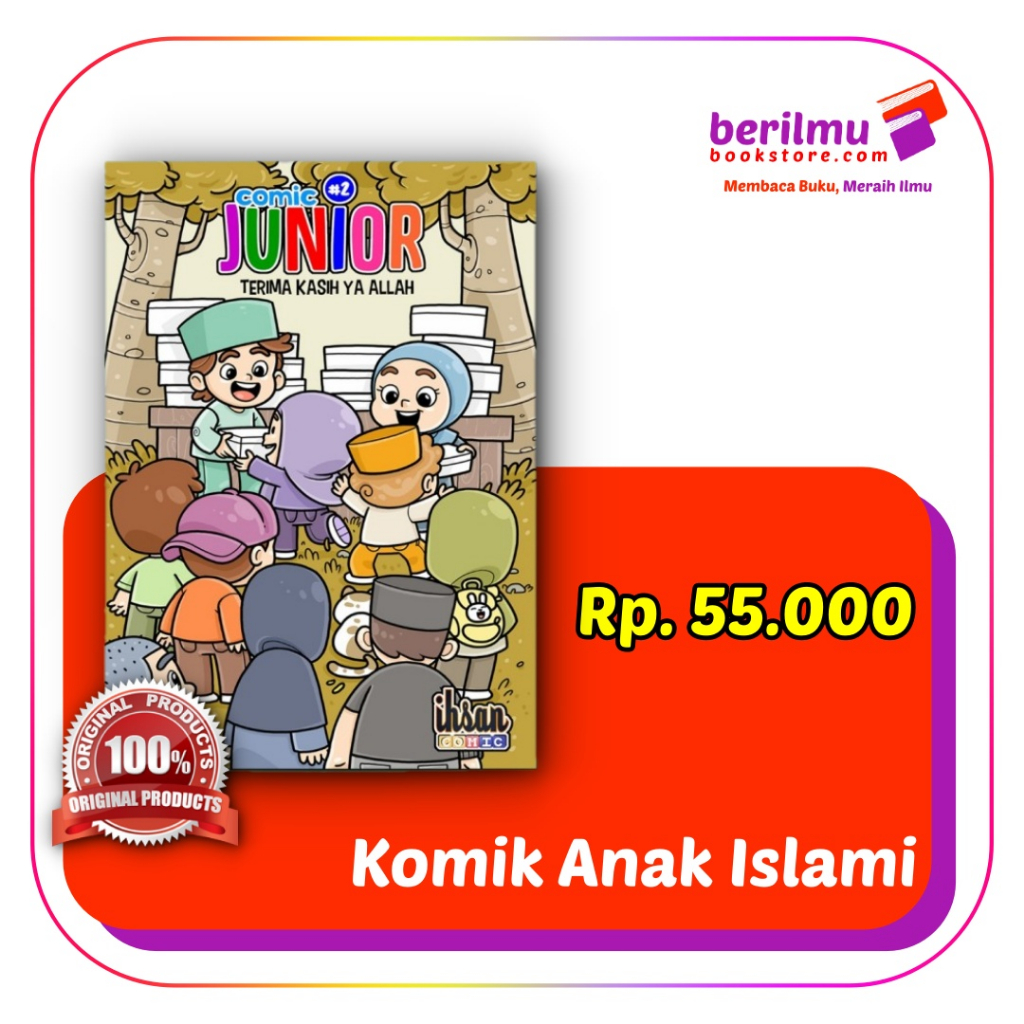 Comic Junior Jilid 2 Terima Kasih Ya Allah | Ihsan Media