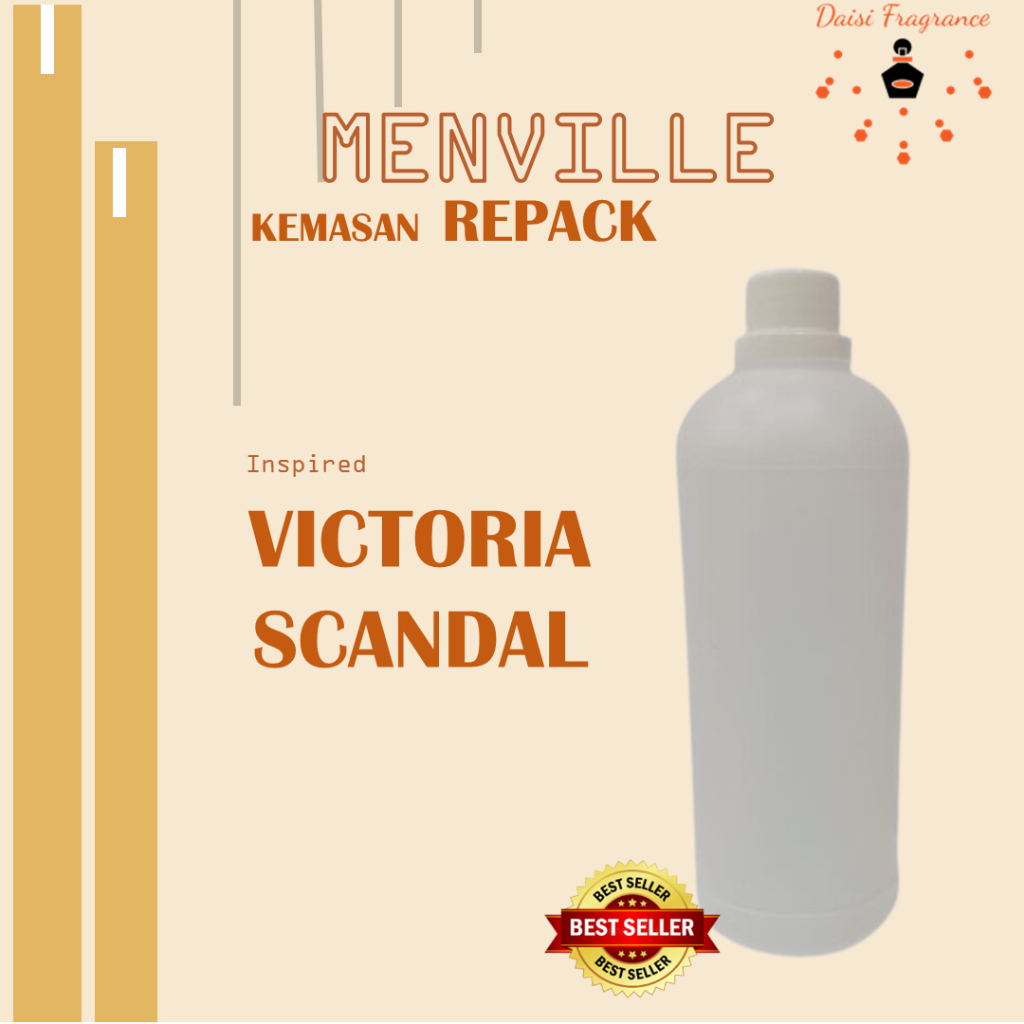 BIBIT PARFUM MURNI MENVILE VICTORIA SCANDAL 250ML  | BEST SELLER | PARFUM UNISEX