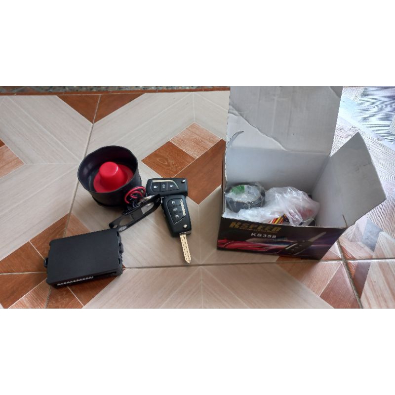 Alarm mobil K-Speed 358 universal (second tapi kondisi baru)