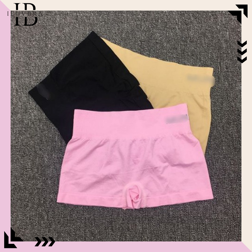 •ILUVBRA•CP031 Korset Celana Pendek Wanita Short Boxer korset Munafie Slimming
