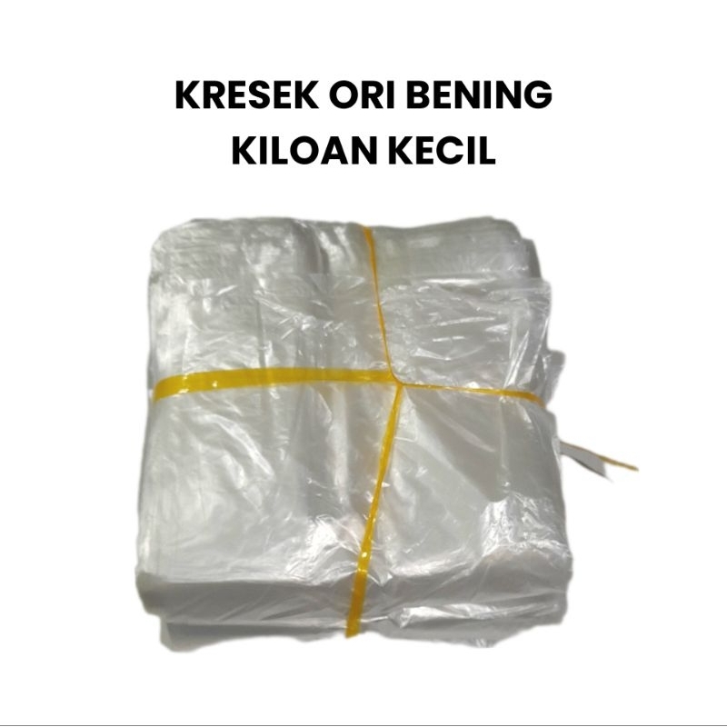 Kantong Plastik/Kresek Ori Bening Kiloan