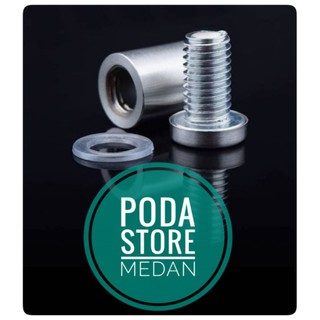 Pen Iklan Baut Acrylic Mur Akrilik 12 x 20