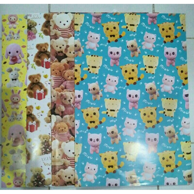 

KERTAS KADO KIKY MOTIF FANCY LUCU