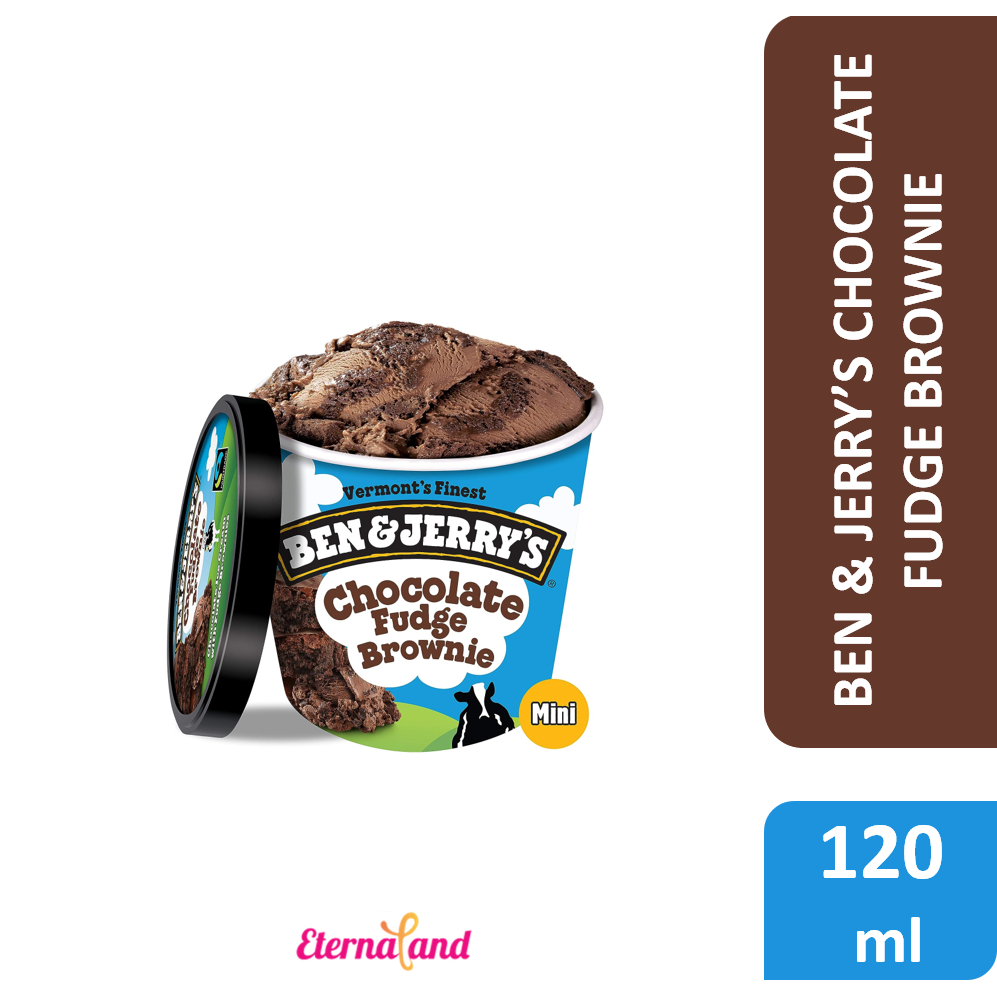

Ben & Jerry Chocolate Fudge Brownie Ice Cream Mini 4fl oz
