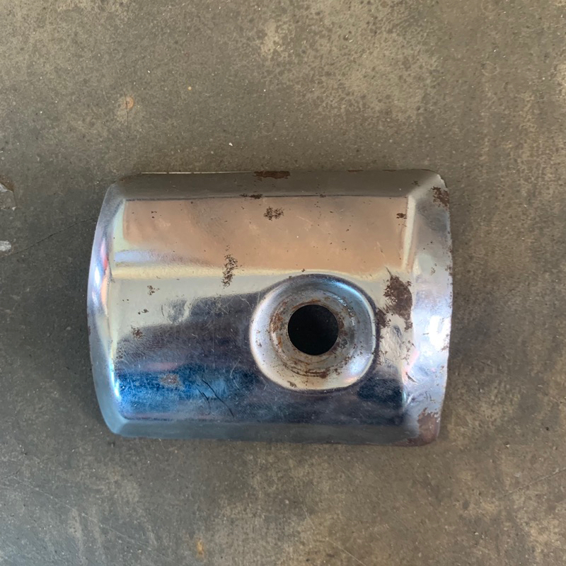 Cover tameng knalpot leher depan Honda Tiger Revo Tirev Original copotan