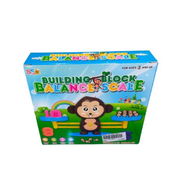 Monkey balance scale