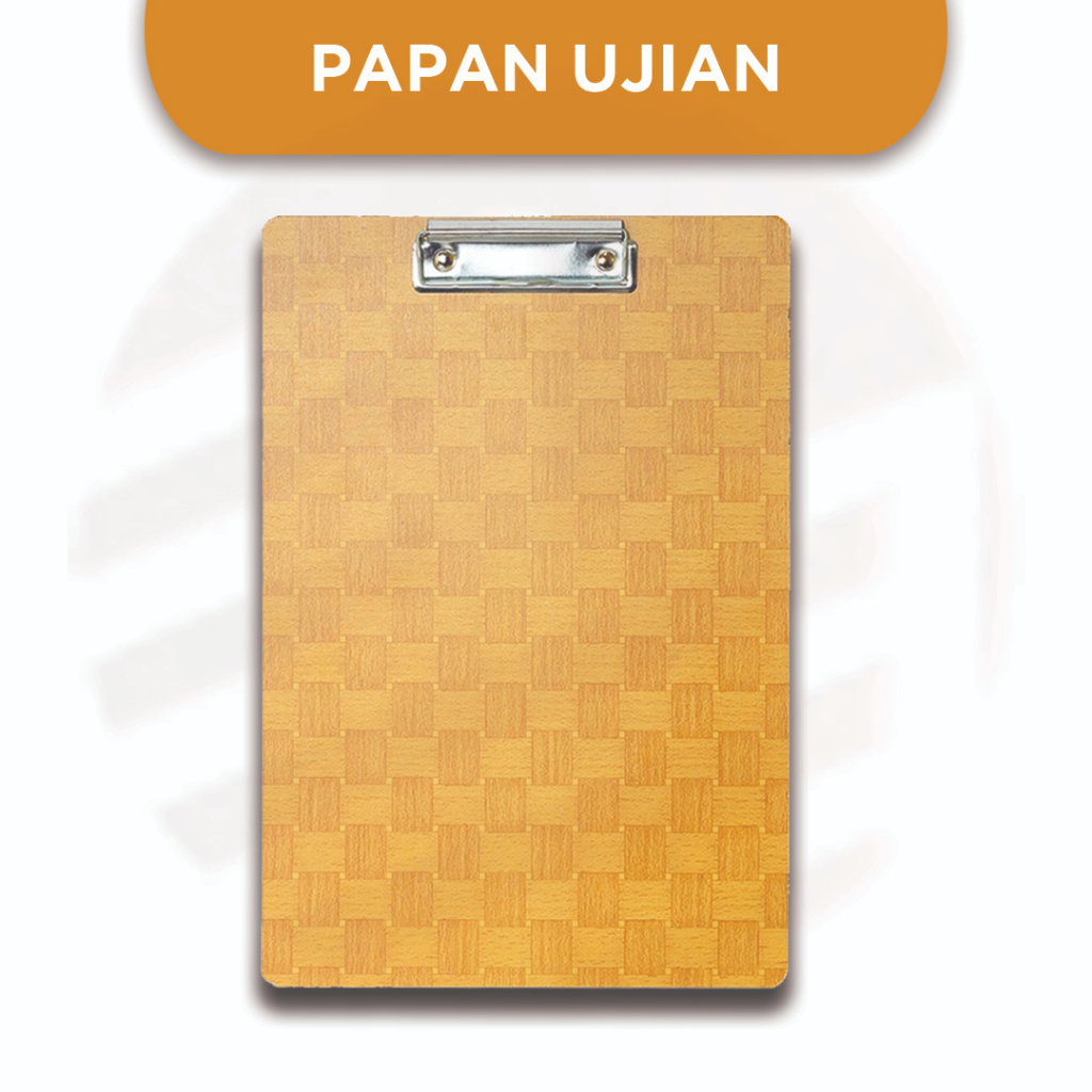 

Papan Ujian Clip Board Kayu - RANDOM