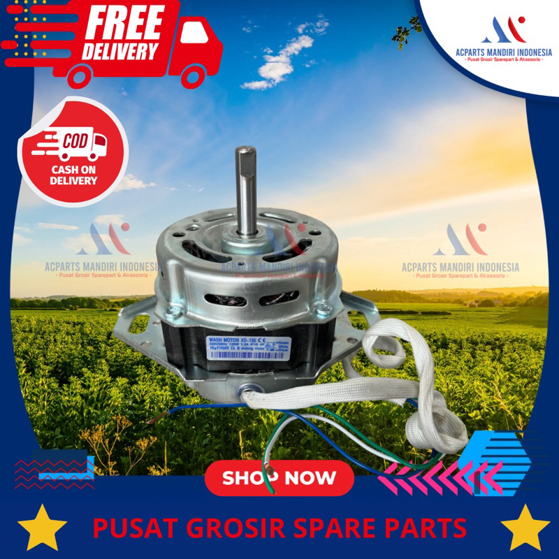 dinamo mesin cuci sharp 1 tabung original