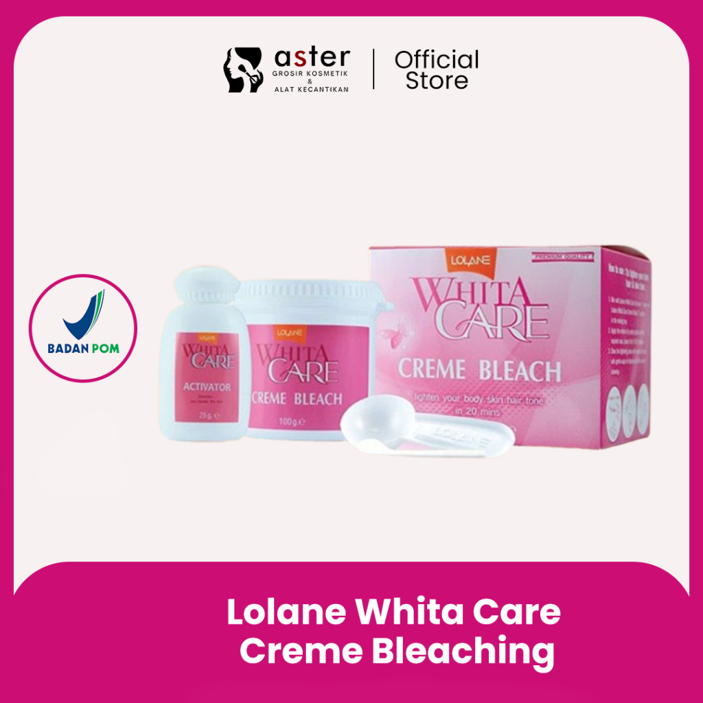 Aster Kosmetik - Lolane Whita Care Creme Bleaching