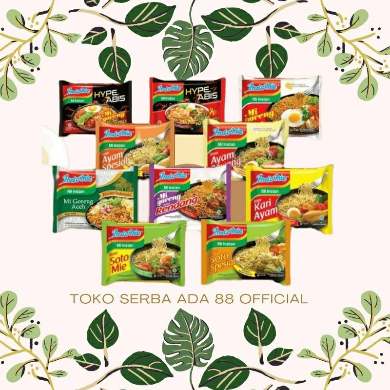 

indomie all varian ecer/pcs