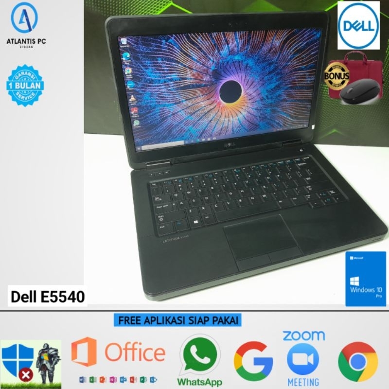 Laptop Dell E5440 Core i5 RAM 8GB SSD 256GB Windows 10 SIAP PAKAI 