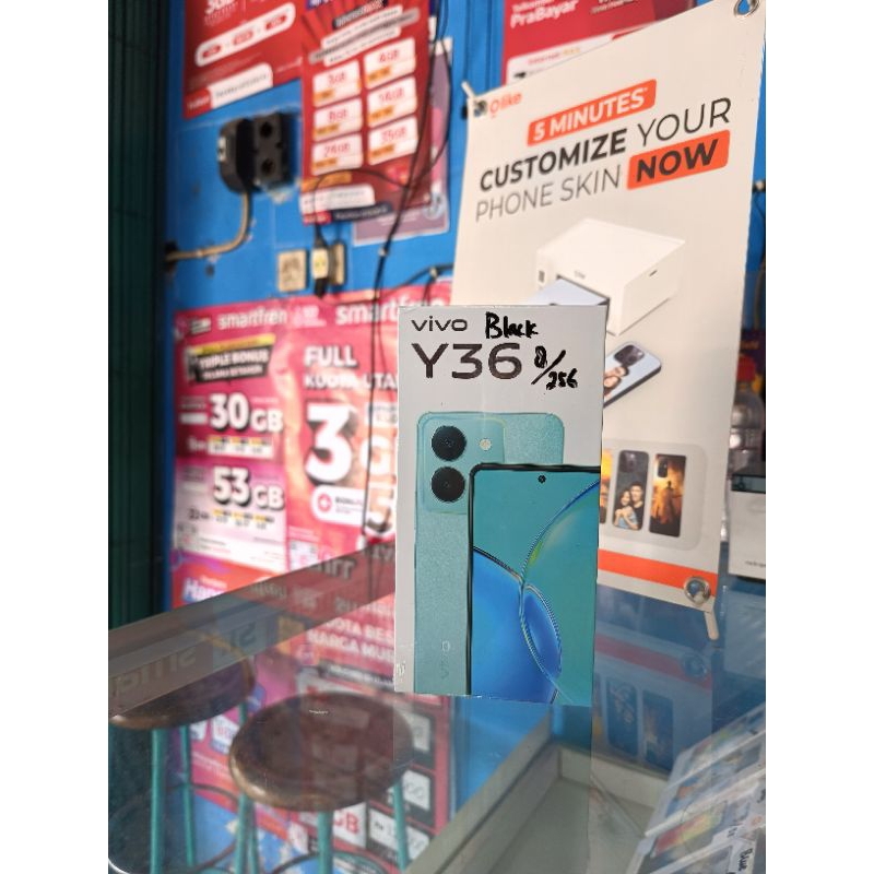 vivo y36 snapdragon 680 ram 8/256gb baru