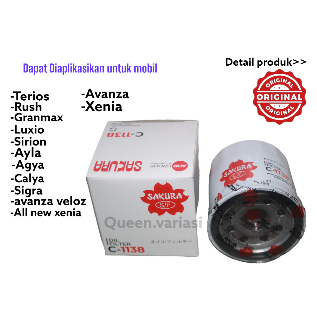 FILTER OLI CALYA SIGRA