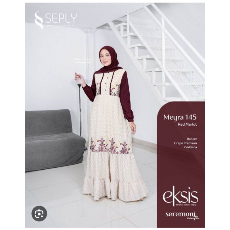 MEYRA 145 RED MARLOT GAMIS CASUAL BY SEPLY