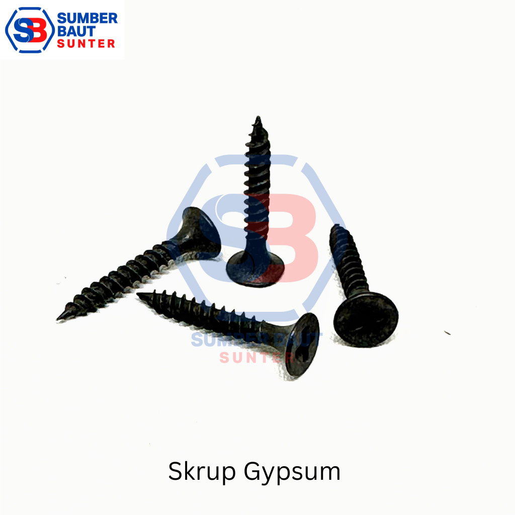 Skrup Gypsum 7,5 cm 8x3" Drywall Screw