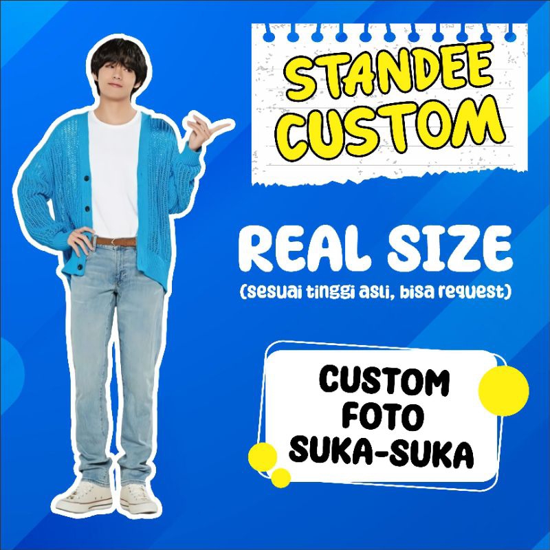 HUMAN STANDEE BANNER | STANDEE KOREA | STANDEE KPOP