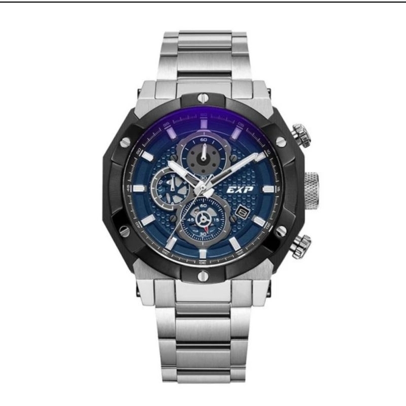 jam tangan pria original EXPEDITION E6385BC/E6385 STENLESS STEEL