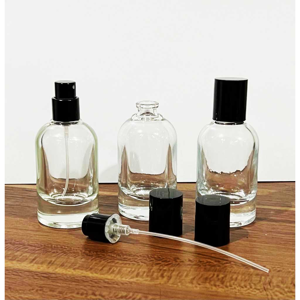 Botol Parfum Peony / Lelabo tutup hitam 30ml semipress/easypump