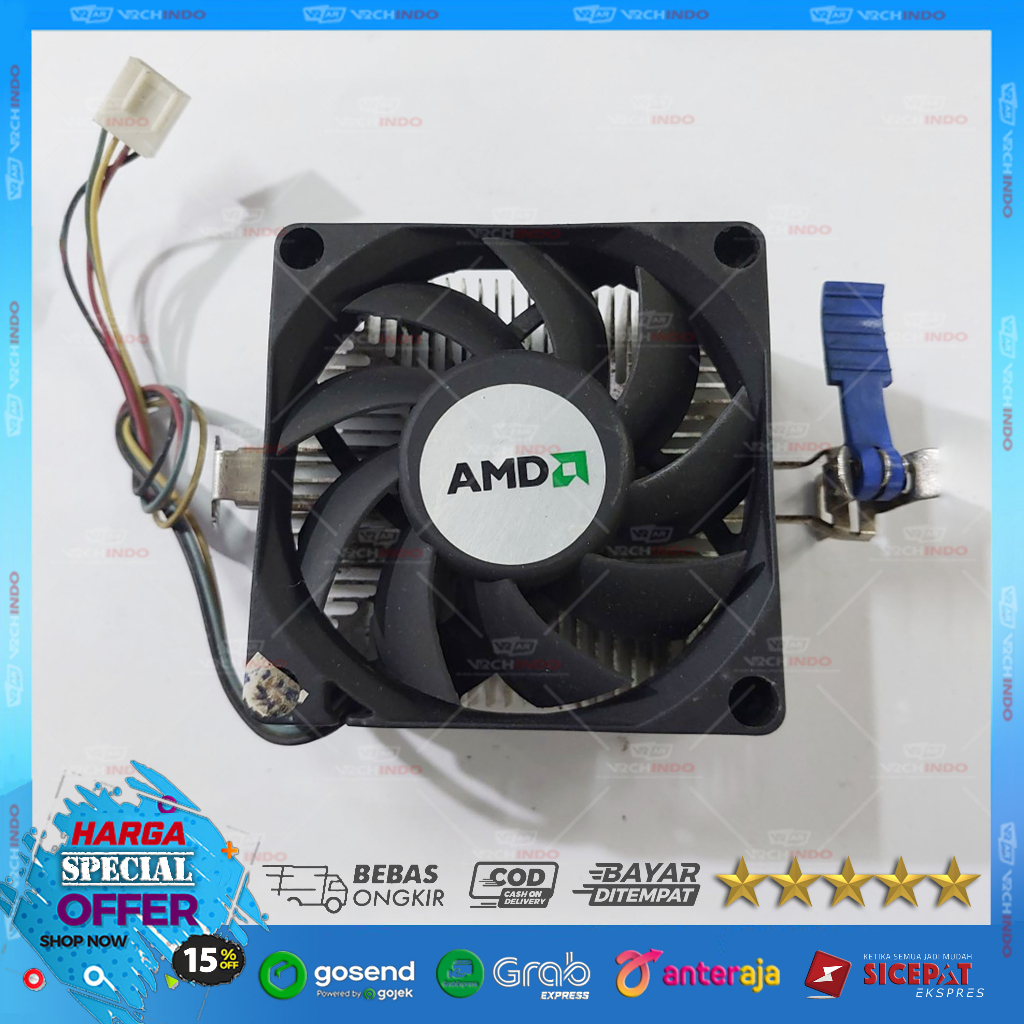 Fan Processor AMD AM2/AM3/FM1/FM2/FM2+/AM4 / CPU Fan Cooler / Heatsink