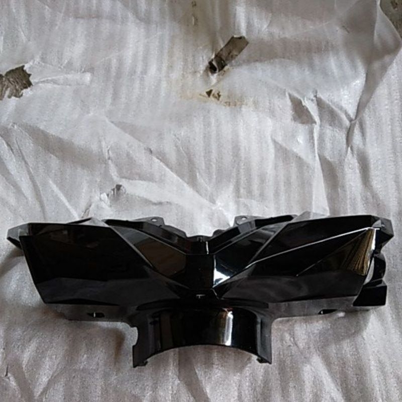 batok depan totok cover stang beat FI warna hitam original baru AHM