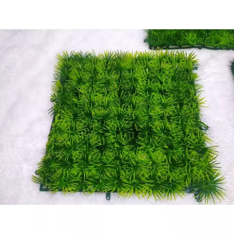 Rumput Jarum artificial sintetis plastik rumput jepang palsu hias dekorasi aquarium