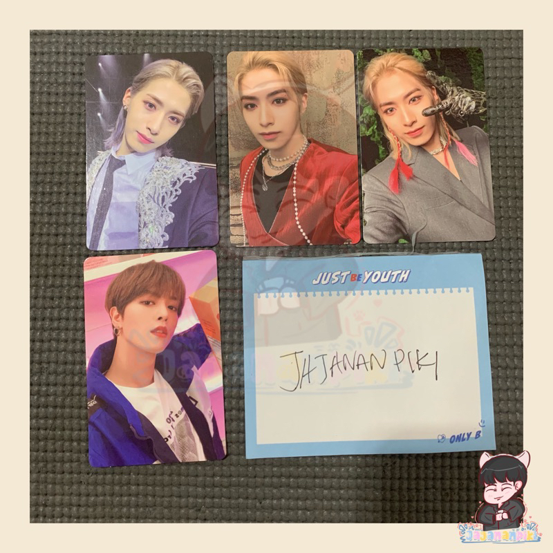 [READY] PHOTOCARD OFFICIAL ALBUM ONEUS, RAVN, XION ERA LIVED, DEVIL, BLOOD MOON DAN BINARY CODE (BAC