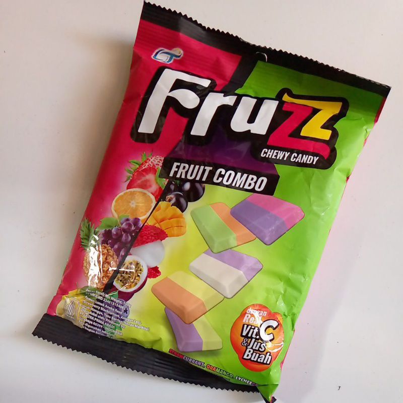 

FRUZZ Fruz Permen Chewy Candy Zak 100g