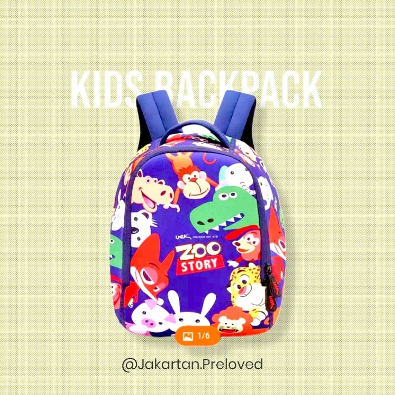 Preloved Tas Punggung Anak Uek Zoostory