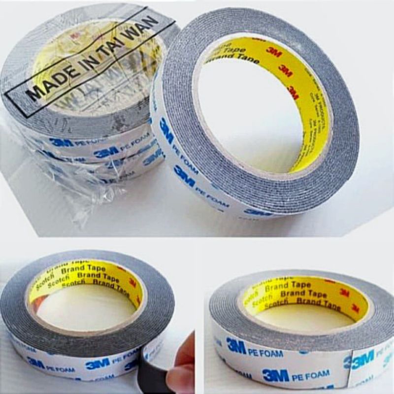 

LEM DOUBLE TAPE 3M FOAM PEREKAT LEM BOLAK BALIK BUSA 20 CM X 4.5 M