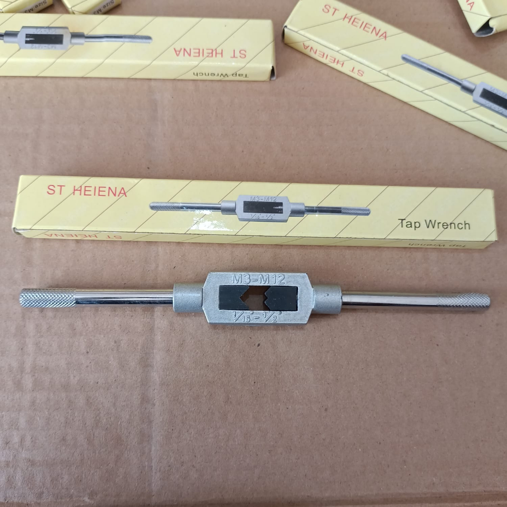 Gagang Hand Tap Handle Tap  1/16 - 1/2 Inch M3-12 tap wrench gagang handtap snei Alat Pembuat drat u