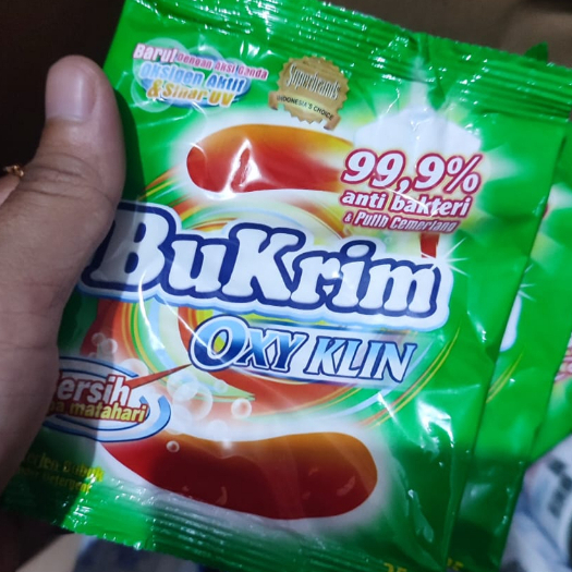 BUKRIM Oxyklin Sabun Detergent Hygiene 25gram