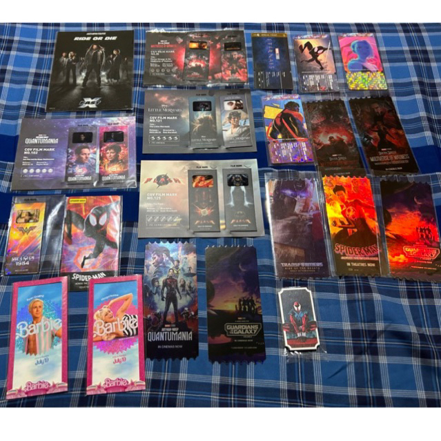 collectible ticket film mark cgv special ticket merchandise