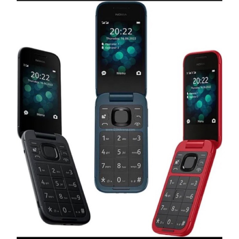NOKIA 2760 NEW LAYAR DEPAN BELAKANG