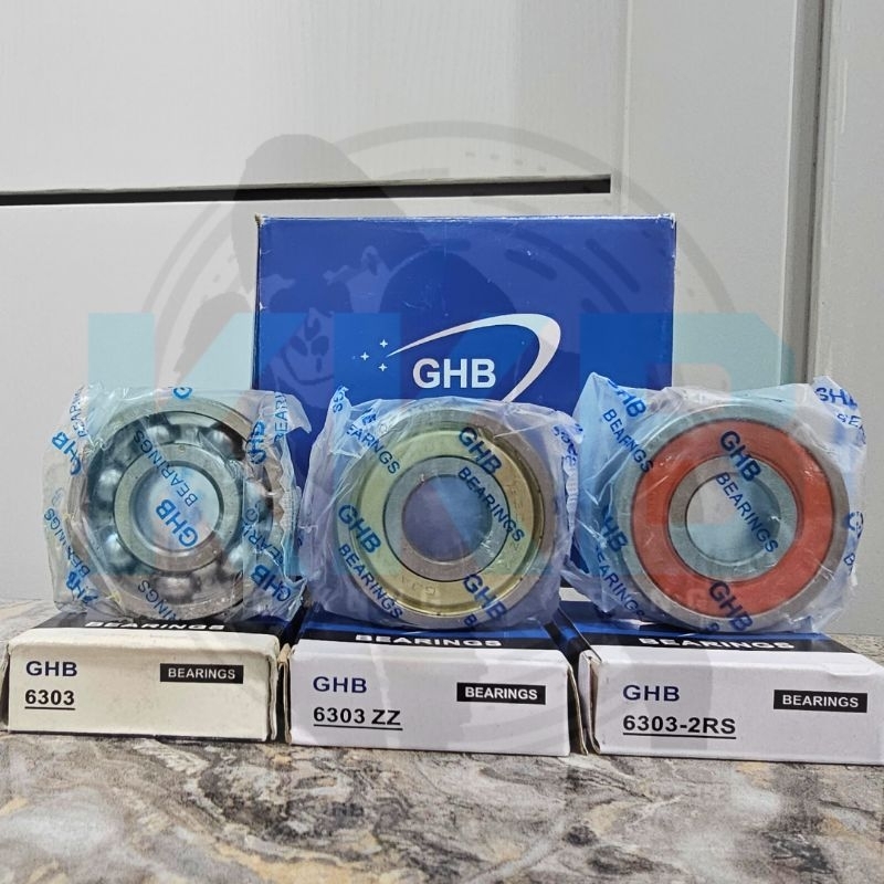 Bearing Lahar GHB 6303 6303ZZ 6303-2RS