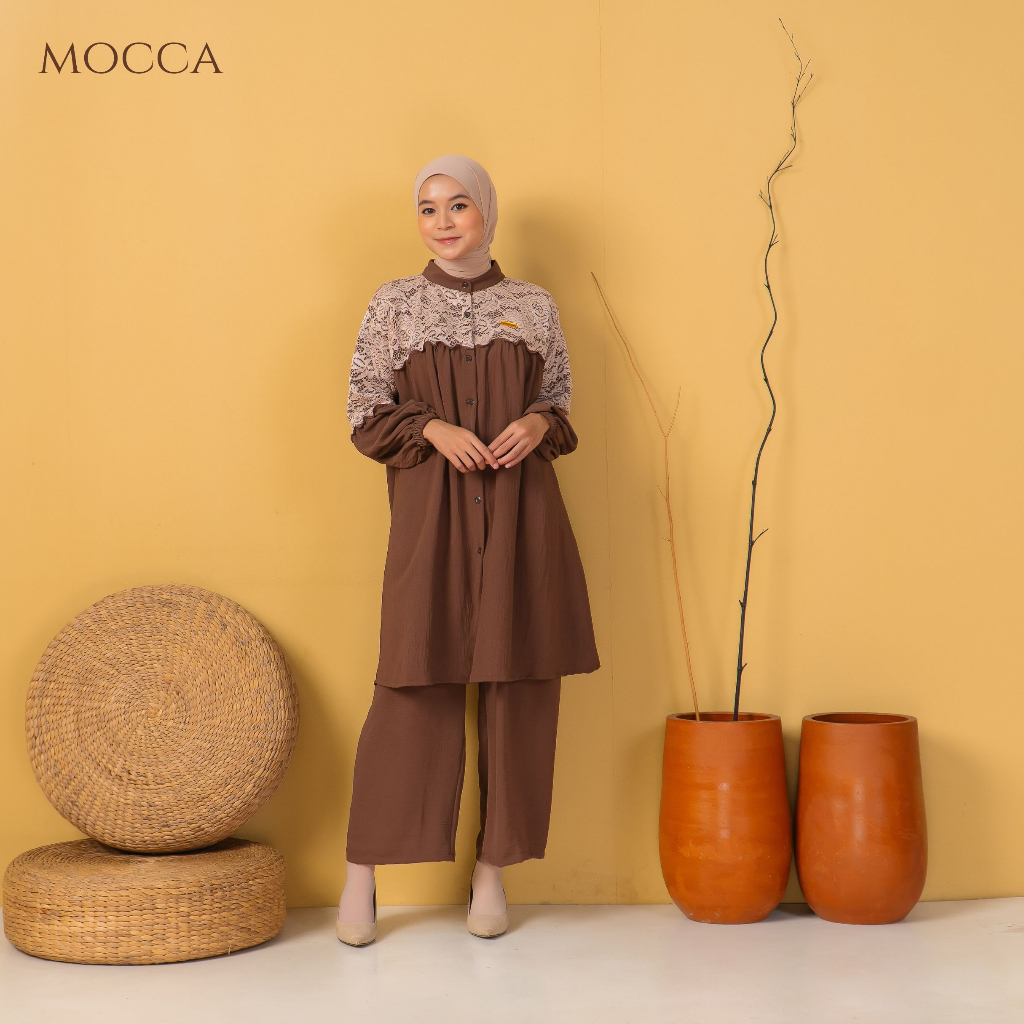 DARLA SETCEL - Setcel Brukat Wanita Dewasa kekinian Termurah