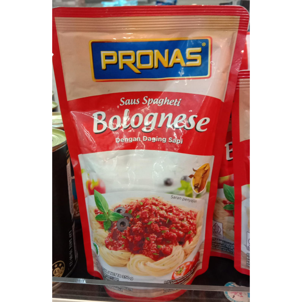 

Pronas saus spagheti bolognese 350g