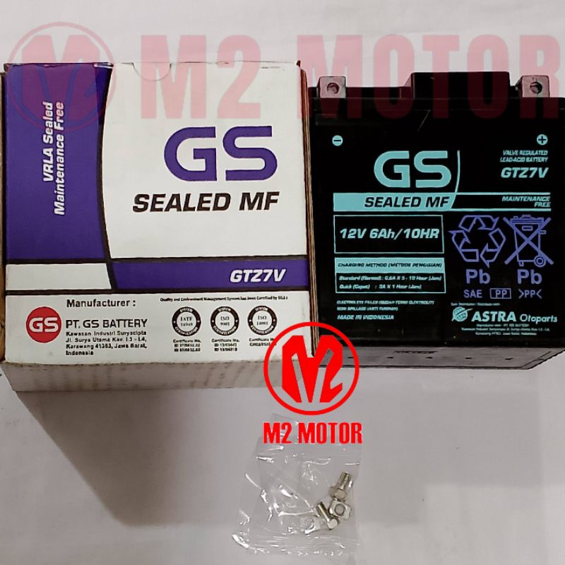 AKI GS GTZ7V AKI NMAX NMAX155 AEROX155 LEXI