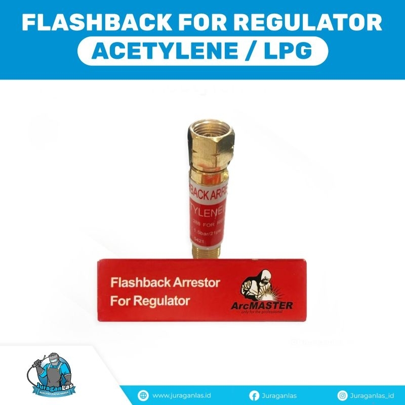 Flashback Arrestor Acetylene LPG for Regulator