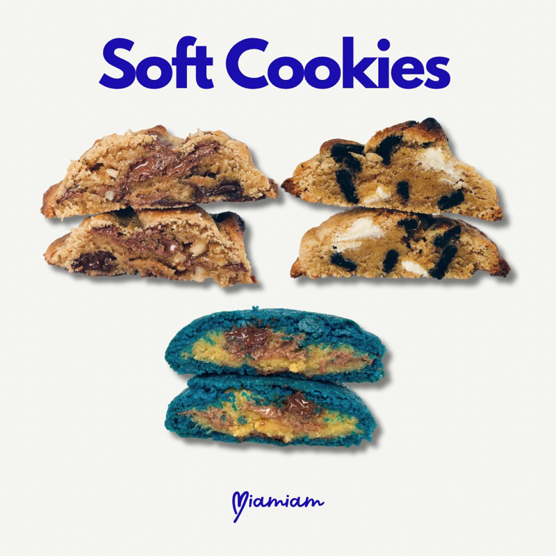 

Box of 3 Miamiam Soft Cookies