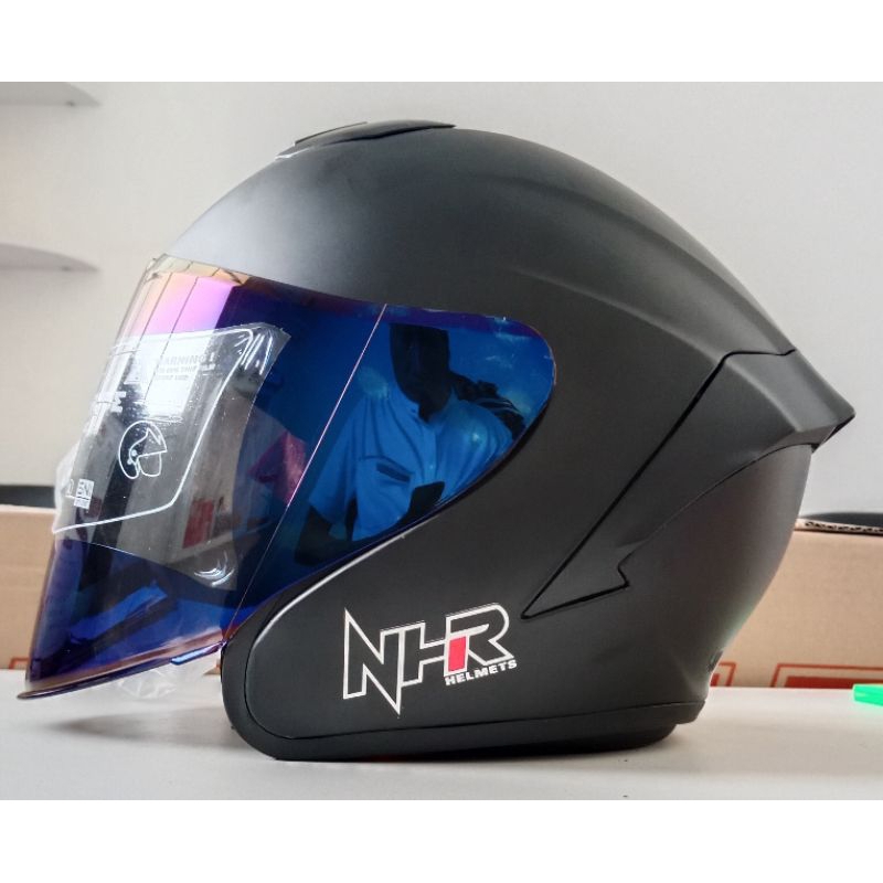 HELM HALF FACE | NHR airoz KACA IRIDIUM BLUE